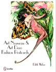 Art Nouveau & Art Deco Fashion Postcards By Edith Weber Cover Image