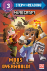 Mobs in the Overworld! (Minecraft) (Step into Reading) By Nick Eliopulos, Alan Batson (Illustrator) Cover Image