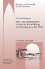 Satz- Und Kompositionstechnische Entwicklung Der Parodiemesse Bis 1540 Cover Image