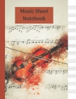 Music Sheet Notebook Cover Image