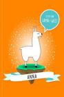 Anna - Es Ist Eine Lama-Welt: Personalisiertes Lama Buch Mit Namen Auf Dem Cover Und Im Innenteil By Lama Glama Cover Image