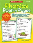 Phonics Poetry Pages: 50 Fill-in-the-Blank Practice Pages That Help Kids Master Essential Phonics Skills for Reading Success Cover Image