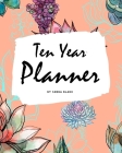 10 Year Planner - 2020-2029 (8x10 Softcover Monthly Planner) By Sheba Blake Cover Image