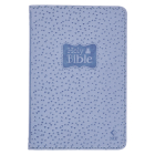 NLT New Testament with Psalms Keepsake Holy Bible for Baby Boys, New Living Translation, Blue Cover Image