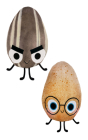 Good Egg/Bad Seed Jumbo Flip Doll By Jory John Cover Image