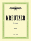 42 Etudes (Caprices) for Violin (Edition Peters) By Rodolphe Kreutzer (Composer) Cover Image