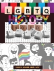LGBTQ History Word Search: Learn Gay Lesbian Bi Transgender Non-Binary and Queer History in the United States By Liam J. Adair Cover Image