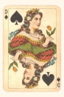 Vintage Journal Queen of Spades By Found Image Press (Producer) Cover Image