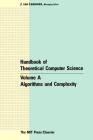 Algorithms and Complexity: Volume a Cover Image
