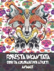 Foresta incantata - Libri da colorare per adulti - Animale Cover Image