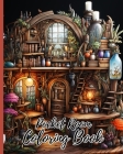 Pocket Room Coloring Book For Adults: Coloring Book Features Tiny, Cozy, Beautiful & Peaceful Rooms Illustrations Cover Image