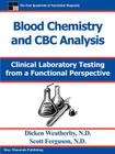 Blood Chemistry and CBC Analysis By Dicken C. Weatherby, Scott Ferguson Cover Image