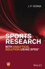 Sports Research with Analytical Solution Using SPSS By J. P. Verma Cover Image