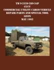 TM 9-2320-289-34P CUCV Commercial Utility Cargo Vehicle Repair Parts and Special Tool Lists May 1992 By US Army Cover Image