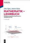 Mathematik - Lehrbuch: Für Das Studium Der Wirtschaftswissenschaften (de Gruyter Studium) By Otto Opitz, Robert Klein Cover Image