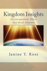 Kingdom Insights: Encouragement When You Need Answers By Ursula T. Wright (Foreword by), Janine y. Ross Cover Image