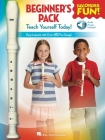 Recorder Fun! Beginner's Pack with Flute: Teach Yourself Today - Easy Lessons with Over 40 Fun Songs! By Hal Leonard Corp (Created by) Cover Image