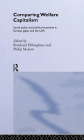 Comparing Welfare Capitalism: Social Policy and Political Economy in Europe, Japan and the USA (Routledge Studies in the Political Economy of the Welfare St) Cover Image