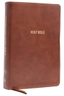 Kjv, Foundation Study Bible, Large Print, Leathersoft, Brown, Red Letter, Thumb Indexed, Comfort Print: Holy Bible, King James Version Cover Image