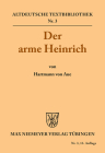Der arme Heinrich (Altdeutsche Textbibliothek #3) Cover Image