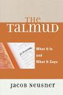 The Talmud: What It Is and What It Says Cover Image
