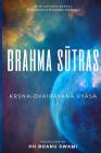 Brahma Sūtras: With Govinda-bhāṣya commentary of Baladeva Vidyābhūṣaṇa By &#34 Vidyābhūṣaṇa, Bhanu Swami, Śrīla Kṛ Vyāsadeva Cover Image