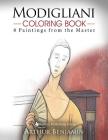 Modigliani Coloring Book: 8 Paintings from the Master Cover Image