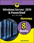 Windows Server 2019 & Powershell All-In-One for Dummies By Sara Perrott Cover Image