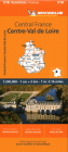 France: Central France Map 518 By Michelin Cover Image