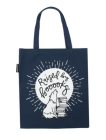 Raised by Books Tote Bag By Out of Print Cover Image