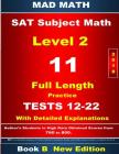 2018 SAT Subject Math Level 2 Book B Tests 12-22 Cover Image
