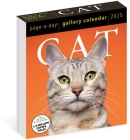 Cat Page-A-Day Gallery Calendar 2025: A Delightful Gallery of Cats for Your Desktop By Workman Calendars Cover Image