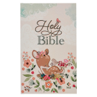 NLT Keepsake Holy Bible for Baby Girls Baptism Easter, New Living Translation, Pink Cover Image