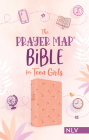 The Prayer Map Bible for Teen Girls NLV [Coral Dandelions] (Faith Maps) Cover Image