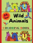 Wilde Animals Coloring Book: Funny Animals. Easy Coloring Pages For Preschool and Kindergarten By Cristi Cover Image