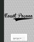 Graph Paper 5x5: MOUNT POCONO Notebook Cover Image
