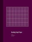 Beading Graph Paper: Peyote Stitch Graph Paper, Seed Beading Grid Paper, Beading on a Loom, 100 Sheets, Purple Cover (8.5