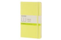 Moleskine Classic Notebook, Large, Plain, Citron Yellow, Hard Cover (5 x 8.25) By Moleskine Cover Image