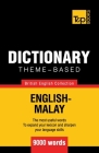 Theme-based dictionary British English-Malay - 9000 words Cover Image