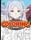 Frieren Beyond Journey's End Coloring book for kids and Teens: Frieren Coloring book - Clear and Easy Coloring Designs for Kids and Teens Cover Image