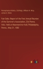 Fair Oaks: Report of the First Annual Reunion of the Survivor's Association, 23d Penna. Vols. Held at Maennerchor Hall, Philadelp By Pennsylvania Infantry 23d Regt, William H. Wray, James G. Shinn Cover Image