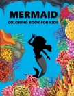 Mermaid Coloring Book For Kids Cover Image