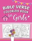 Bible Verse Coloring Book for Girls Cover Image