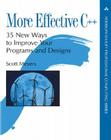 More Effective C++ (Addison-Wesley Professional Computing) By Scott Meyers Cover Image