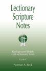 Lectionary Scripture Notes for Series C By Norman A. Beck Cover Image