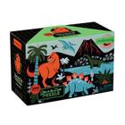Dinosaurs Glow-in-the-Dark Puzzle By Mudpuppy, Brave the Woods (Illustrator) Cover Image