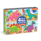 Dino Friends 4-In-A-Box Puzzle Set By Galison Mudpuppy (Created by) Cover Image
