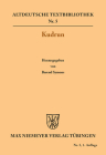 Kudrun (Altdeutsche Textbibliothek #5) By Barend Symons (Editor) Cover Image