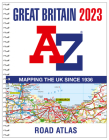 Great Britain A-Z Road Atlas 2023 (A4 Spiral) By Collins GCSE Cover Image