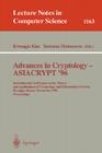 Advances in Cryptology - Asiacrypt '96: International Conference on the Theory and Applications of Crypotology and Information Security, Kyongju, Kore (Lecture Notes in Computer Science #1163) Cover Image